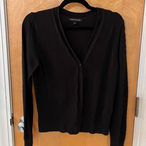 Black cardigan sweater - Banana Republic - small